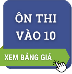 Bảng giá ôn thi vào 10