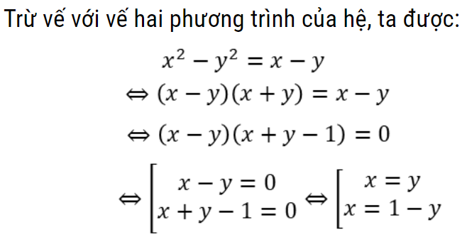 bài toán giải hệ phương trình lớp 9