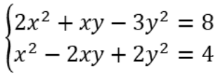 bài toán giải hệ phương trình lớp 9