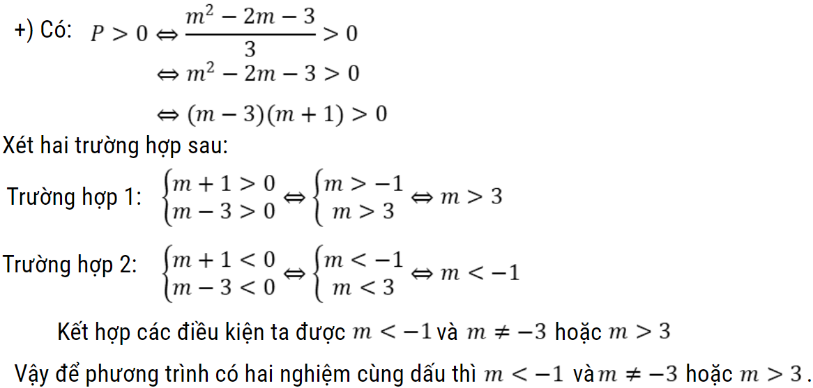 cách tìm tham số m lớp 9