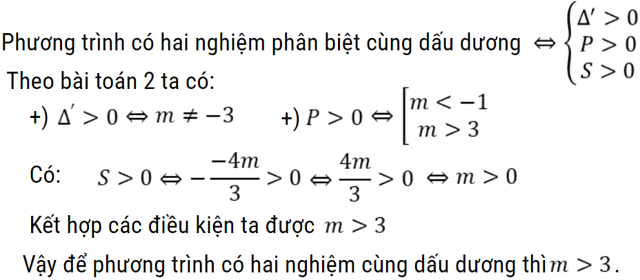 cách tìm tham số m lớp 9