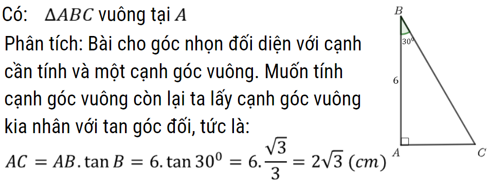 công thức hệ thức lượng lớp 9