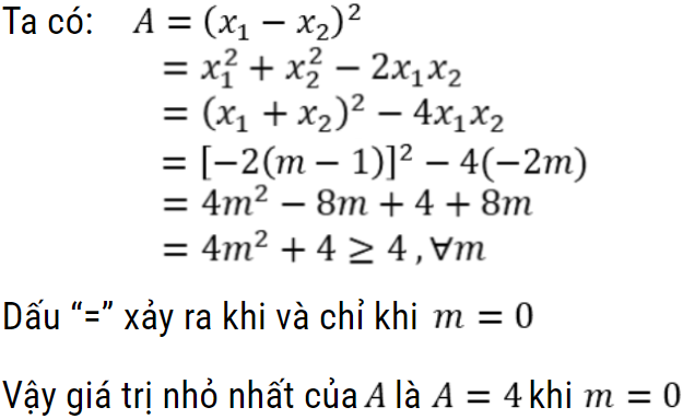 cách tìm tham số m lớp 9