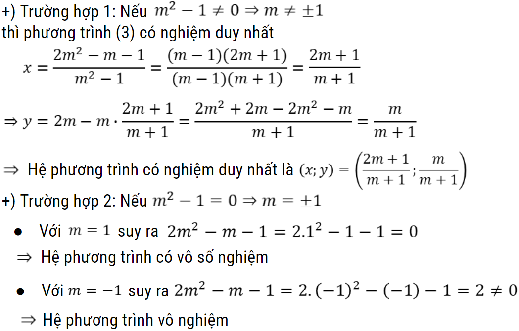 bài toán giải hệ phương trình lớp 9