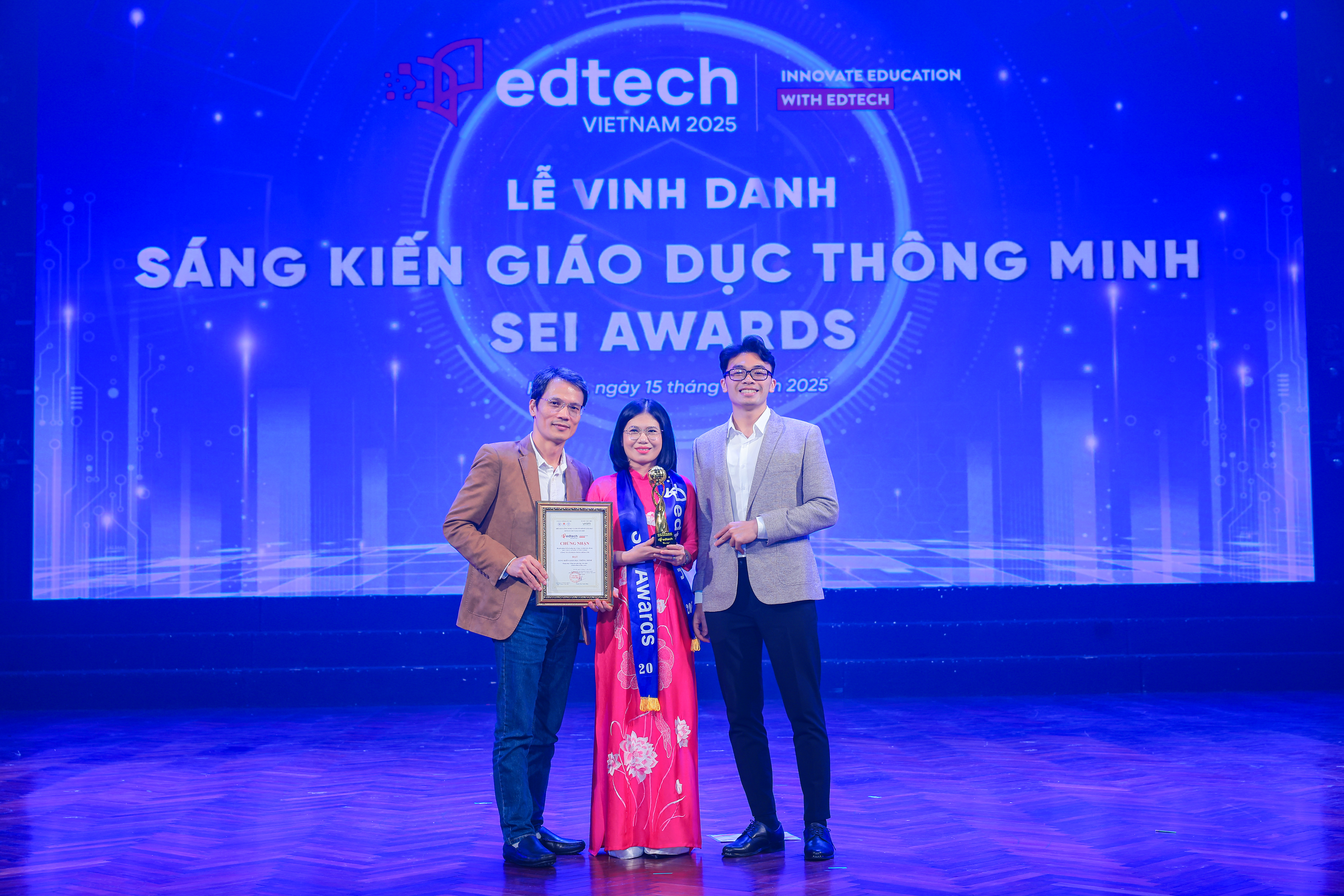 CTH Soft và chứng nhận "Sáng kiến giáo dục thông minh" tại SEI Awards 2025