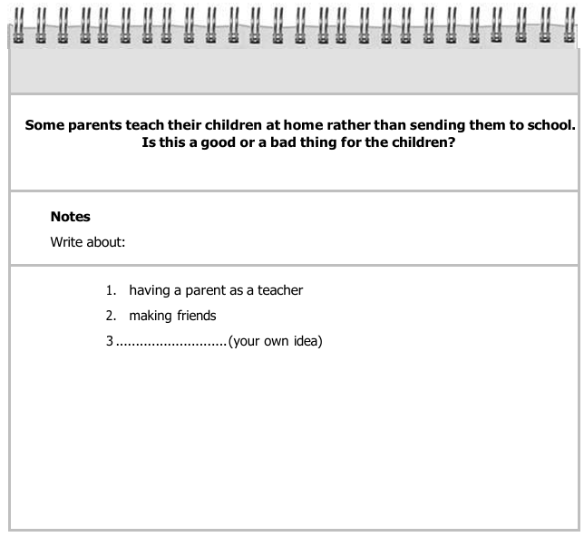 Đề thi FCE Writing Part 1