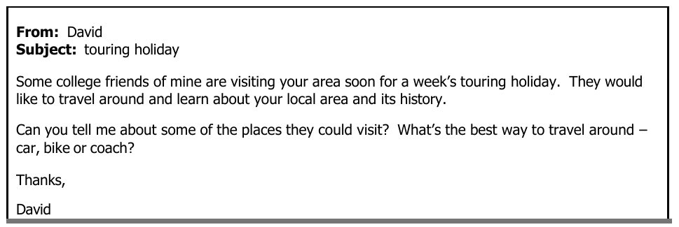 Đề thi FCE Writing Part 2