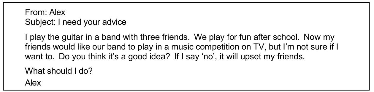 Đề thi FCE Writing Part 2