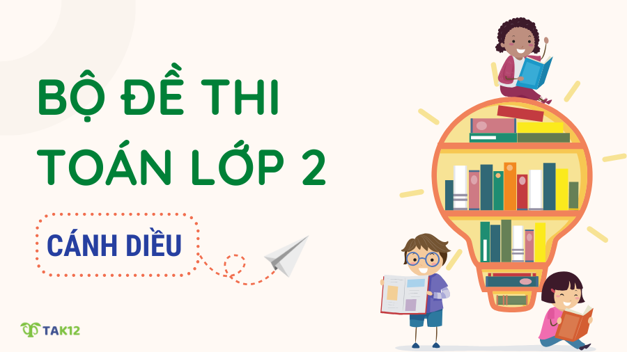 đề thi toán lớp 2 cánh diều