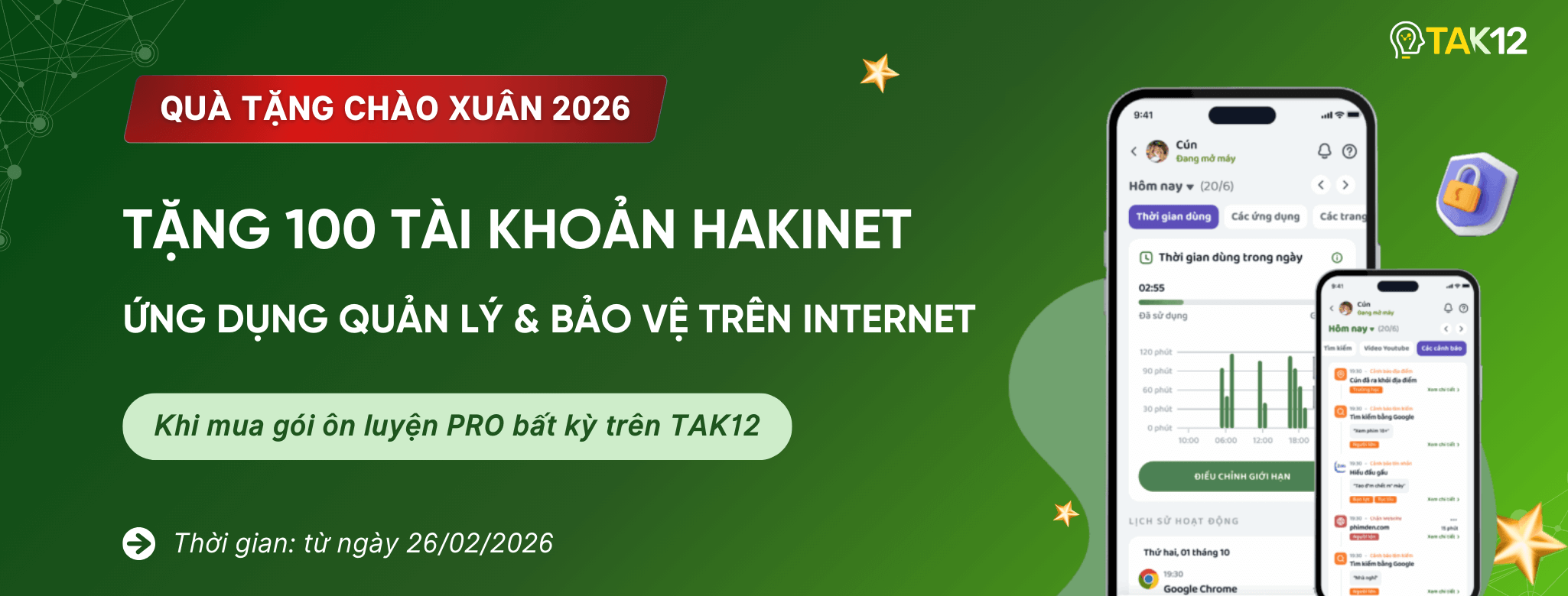 ưu đãi tặng hakinet