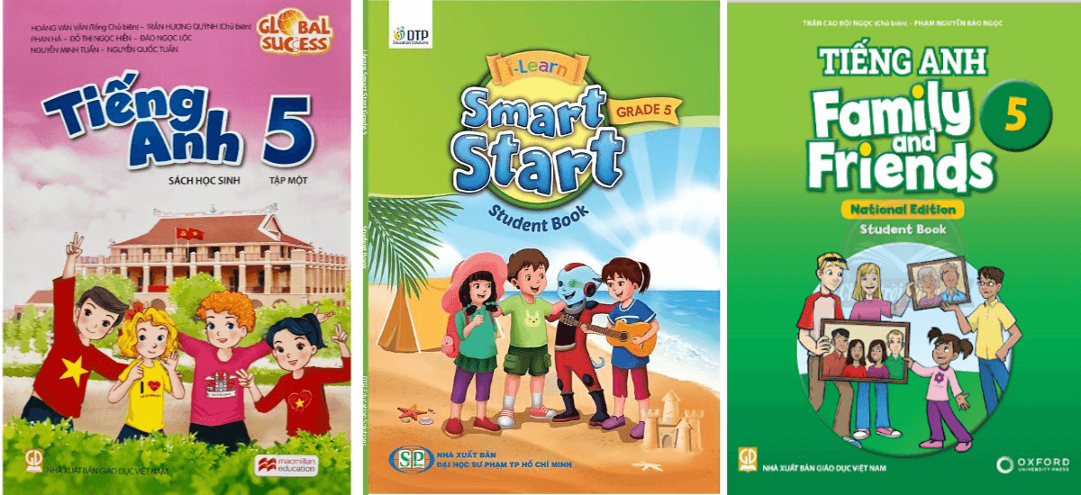 Sách giáo khoa Tiếng Anh lớp 5 theo chương trình GDPT 2018